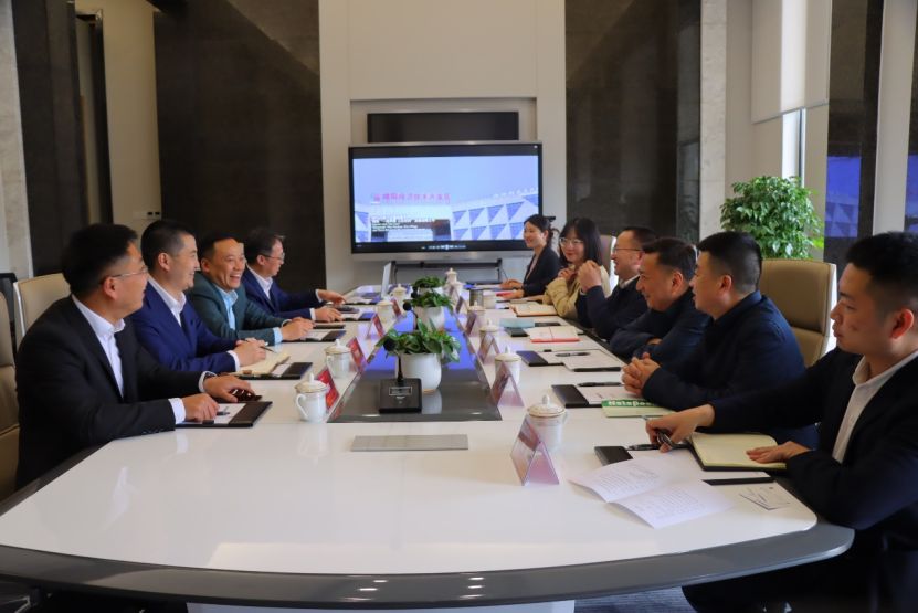 绵阳市经开区领导莅临北京普瑞未来教育科技集团考察指导